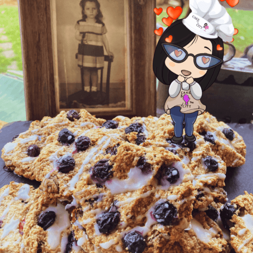 Vegan Cookies ai Mirtilli